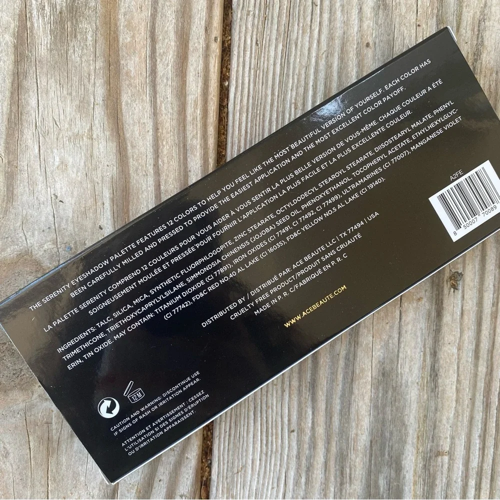 ACE BEAUTE Serenity Eyeshadow Palette